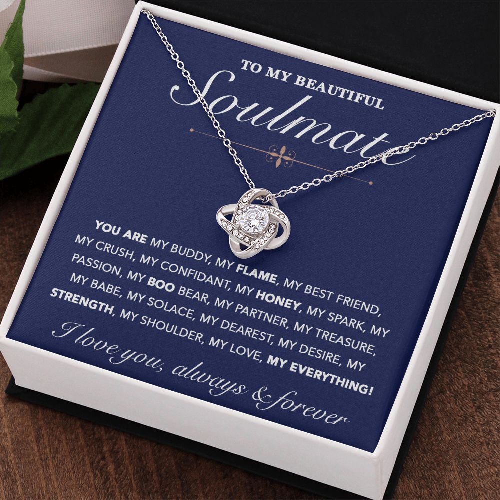 Soulmate - My Everything - Love Knot Necklace